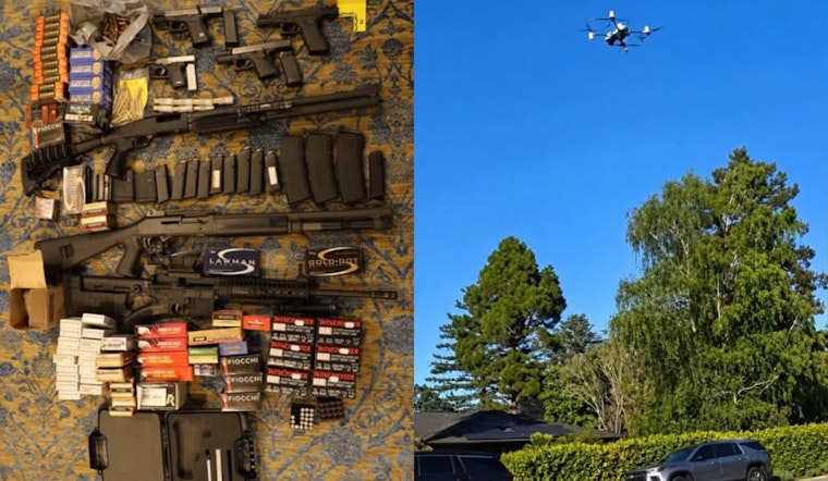 Hillsborough Drone Buzzes In As Police Seize Cache Of Guns