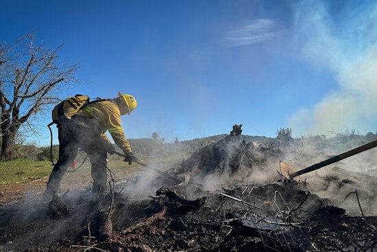 Hogback Ridge Fire Line Carves Napa’s New Wall of Defense