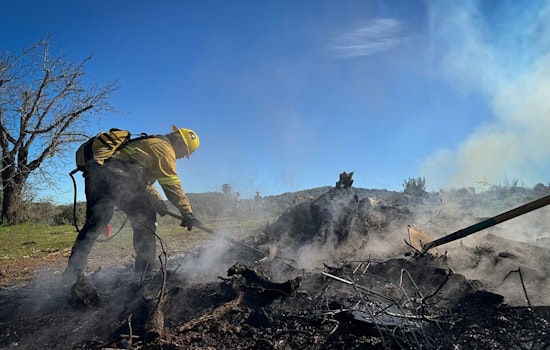Hogback Ridge Fire Line Carves Napa’s New Wall of Defense