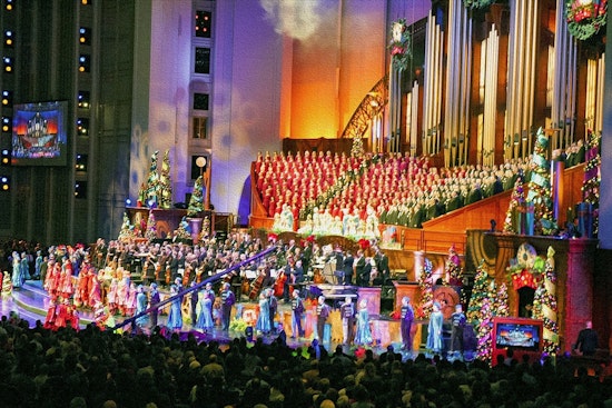 Hollywood Bowl Gets Holy as Tabernacle Choir Stages Starry Charity Run