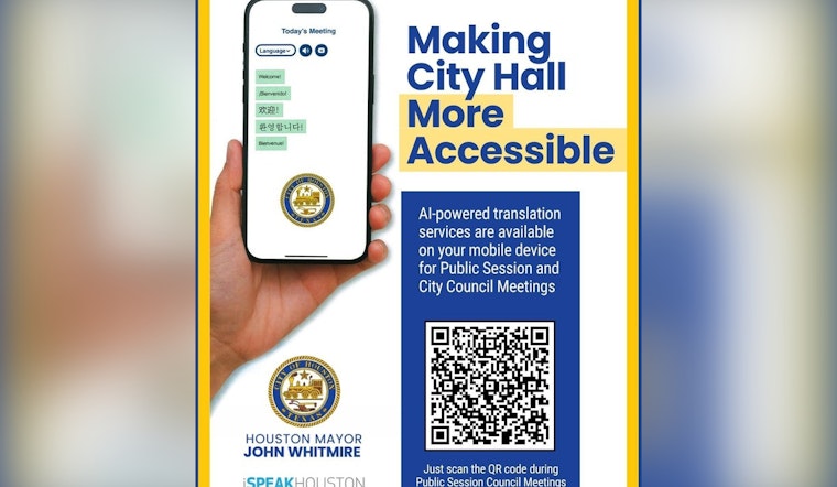 Houston City Hall Puts AI On The Mic For Multilingual Meetings
