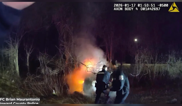 Howard County Officer Won't Face Charges After Teen's Crash