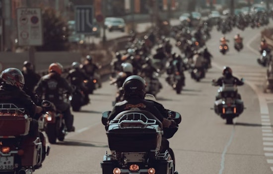 Hundreds of Riders Roar Into Longview on Mission to the Wall