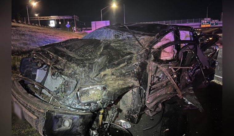 I-205 Chase Chaos, Portland Driver Nabbed After High-Speed Crash Flips Pickup Truck