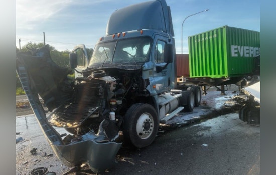 I-5 Chaos Near Winlock, Semi Pileup And Diesel Spill Paralyze Northbound Lanes