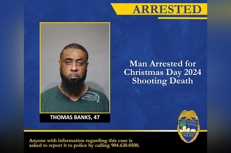 Jacksonville Man Walks Into Jail After Christmas Day Killing