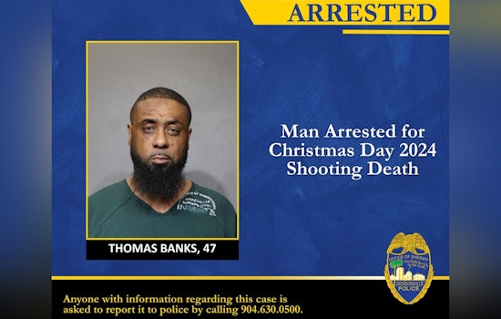 Jacksonville Man Walks Into Jail After Christmas Day Killing