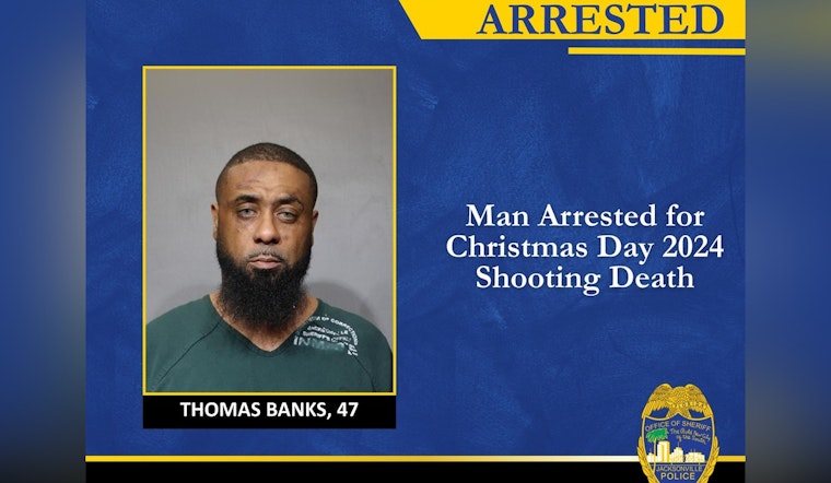 Jacksonville Man Walks Into Jail After Christmas Day Killing