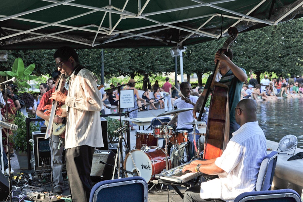 Jazz In The Garden Is Back, Turning D.C. Fridays Into A Mall-Side Lawn Party