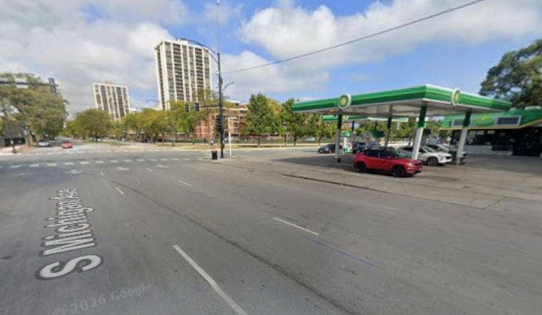 Jeep Rams Bronzeville BP As Crew Hauls Off ATM