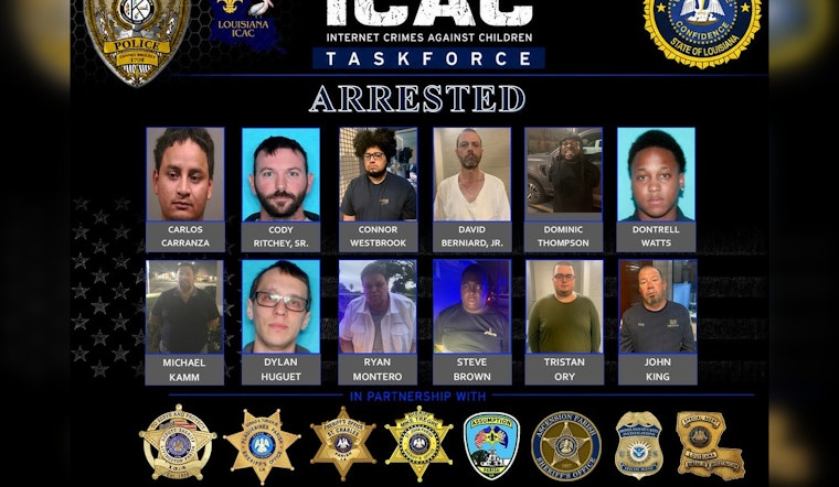 Kenner Cops Spring Multi-State Cyber Trap on Suspected Online Predators