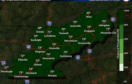 Knoxville Weather: Heavy Rain and Gusty Winds Expected Today