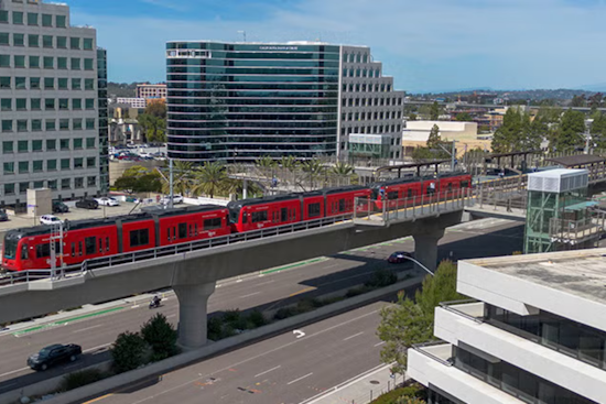 La Mesa On Edge As SB 79 Towers Crowd Trolley Line