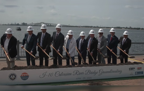 Lake Charles Swings Shovels On New I-10 Calcasieu Bridge