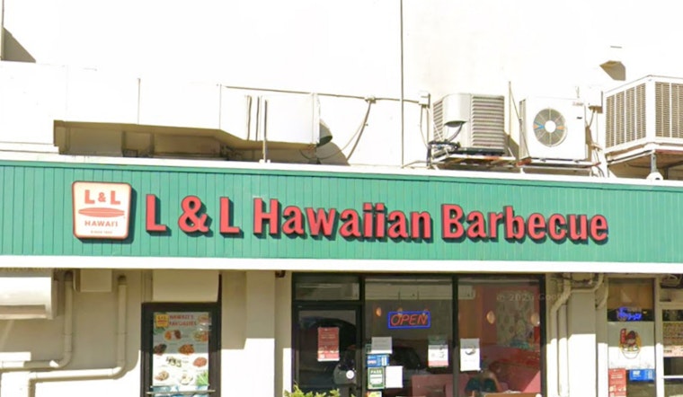 L&L Plate-Lunch Giant Muscles Into Ala Moana Food Court