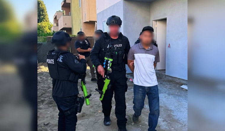 LAPD Posts Photos of Murder Suspect Arrest in Los Angeles