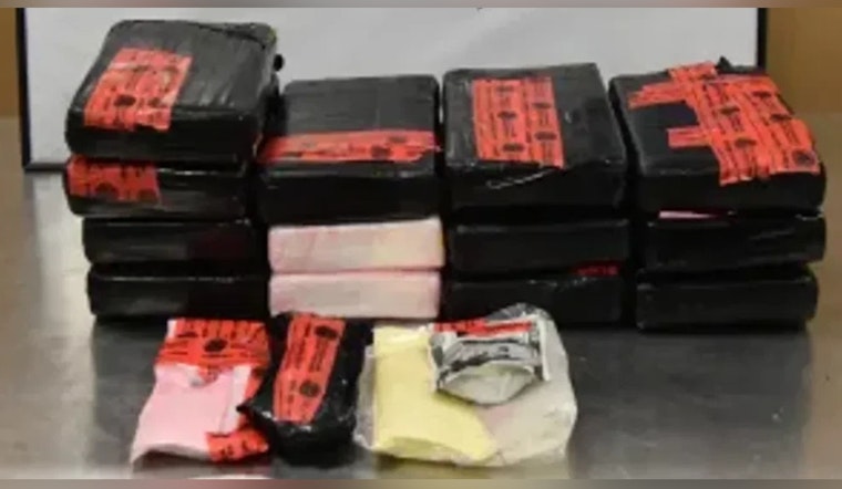 Laredo Bridge Bust, Cops Say 75-Year-Old Hauled $455K In Hard Drugs