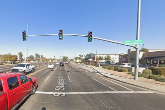Late Night Mesa Grand Hit-and-Run Turns Shopping Center Into Crime Scene