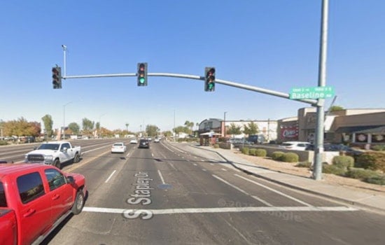 Late Night Mesa Grand Hit-and-Run Turns Shopping Center Into Crime Scene