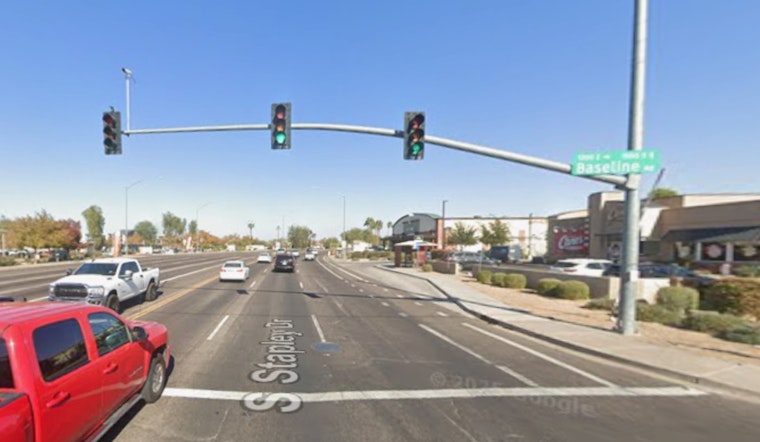 Late Night Mesa Grand Hit-and-Run Turns Shopping Center Into Crime Scene