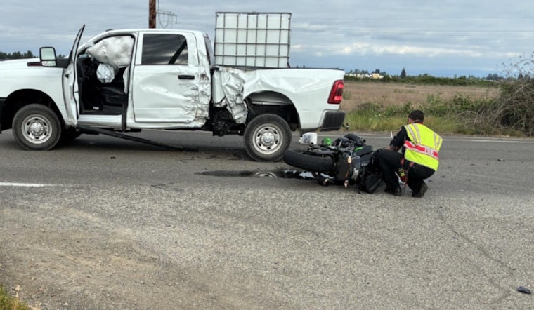 Left-Turning Pickup Leaves Woodburn Biker Dead at Rural Crossroads