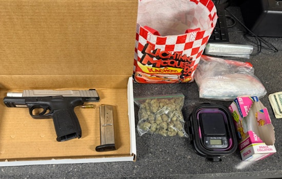 Loaded Gun, Suspected Drugs Turn Chicopee School-Zone Stop Into Bust