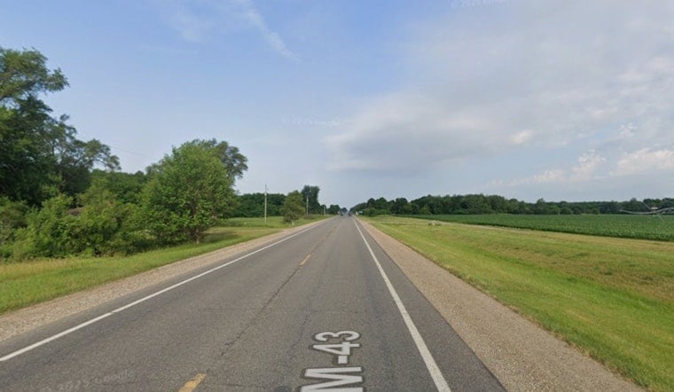 M-43 Horror Near Paw Paw as Sunday Crash Kills Motorcyclist