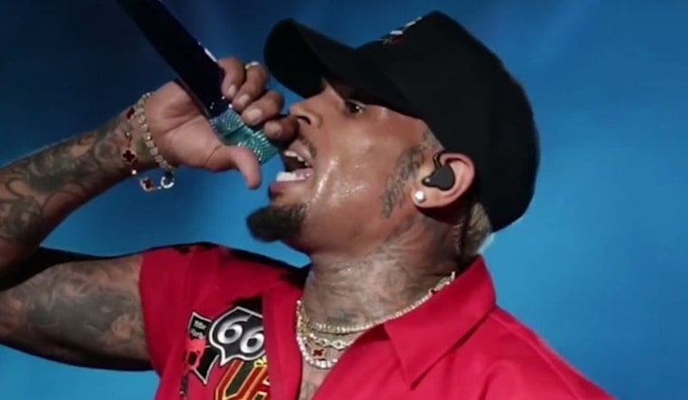 Man Charged After Trespasses at Chris Brown Tarzana Home