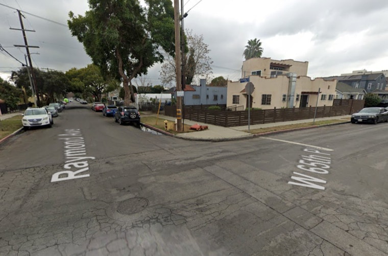 Man Shot Near 65th Place in South LA