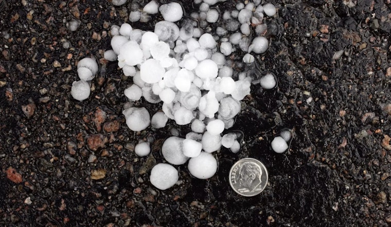 Marble-Size Hail Hammers North Texas in Midnight Storm Blitz