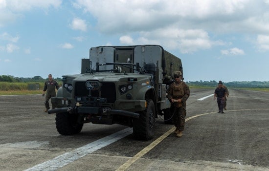 Marines Quietly Beef Up Robot Missile Trucks From Oshkosh