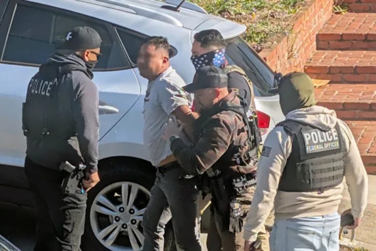 Masked Feds Snatch Driver in Glen Park Street Grab