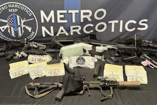 Metro Detroit Fentanyl Sweep Nabs 14 Guns And Nearly 8 Pounds Of Dope