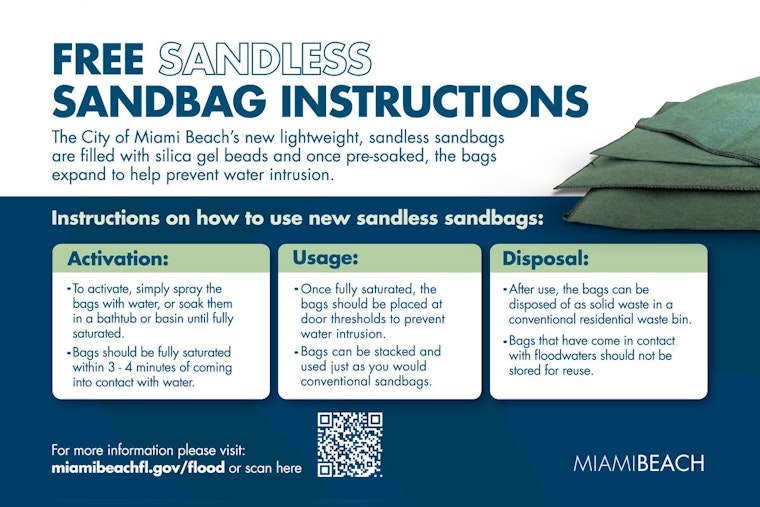 Miami Beach’s Hurricane Hack: Sandbags Without the Sand