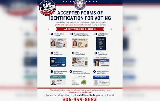 Miami Voters Told: Plastic Can Pass as ID at the Polls