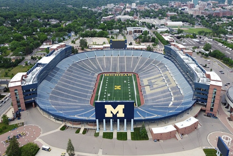 Michigan Stadium Graduation Boils Over After U-M Prof Hails Pro-Palestinian Activists