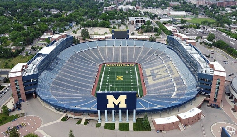 Michigan Stadium Graduation Boils Over After U-M Prof Hails Pro-Palestinian Activists