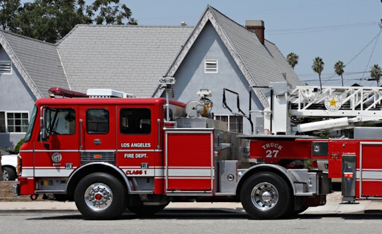 Mid‑Wilshire Apartment Fire on Lindenhurst Ave
