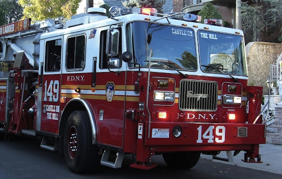 Midday Bushwick Inferno Rocks Myrtle Ave, Injures Firefighter and Ousts Tenants
