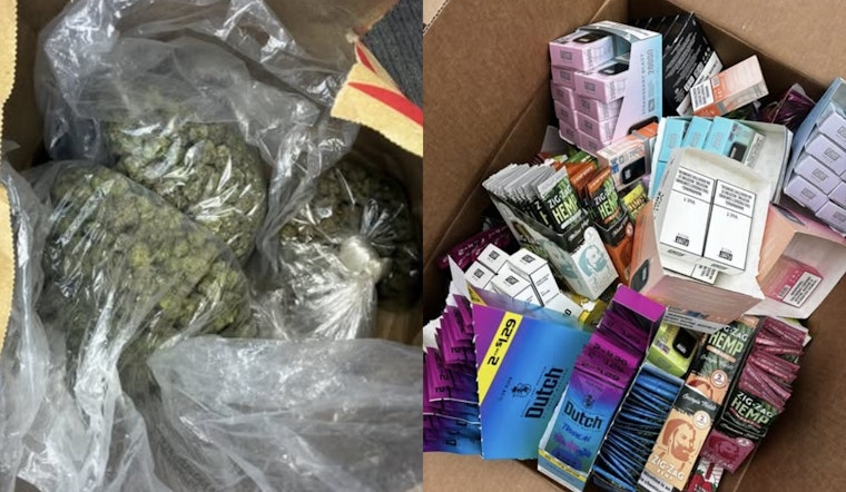 Milpitas Smoke Shops Hit In Pot Raid, Cops Seize Cash And Weed