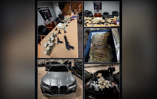 Milwaukee Cops Bag Guns, Drugs and Hot Wheels in Citywide Raid