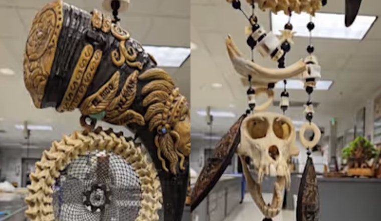 Monkey Skull Dreamcatcher Stopped Cold at Detroit Metro