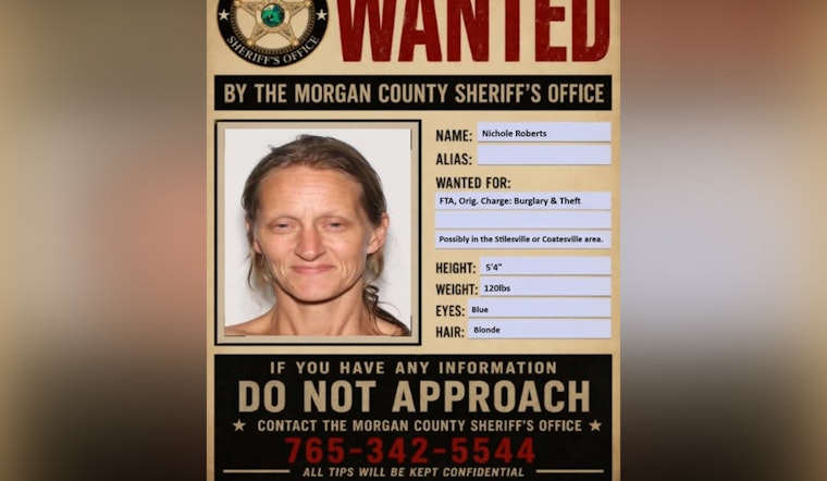 Morgan County Sheriff Hunts Tips On Fugitive Nichole Roberts