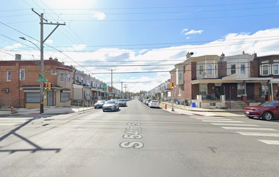 Morning Inferno Rocks Kingsessing Rowhomes On South 54th Street