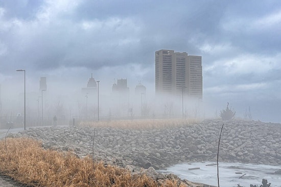 Motor City Morning Fog Gives Way to Storm Scare This Afternoon