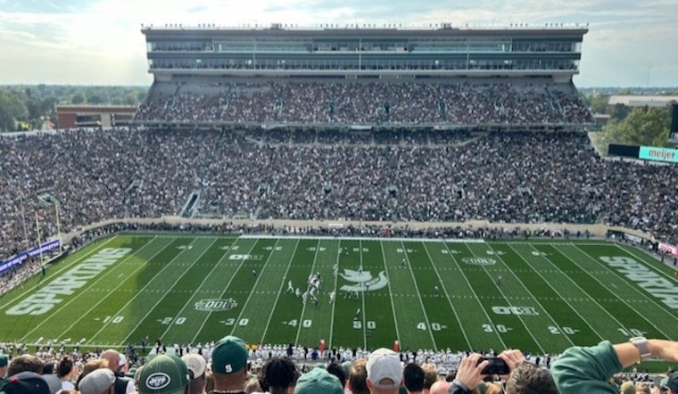 MSU Fans To Cheer Through $500 Million Spartan Stadium Facelift