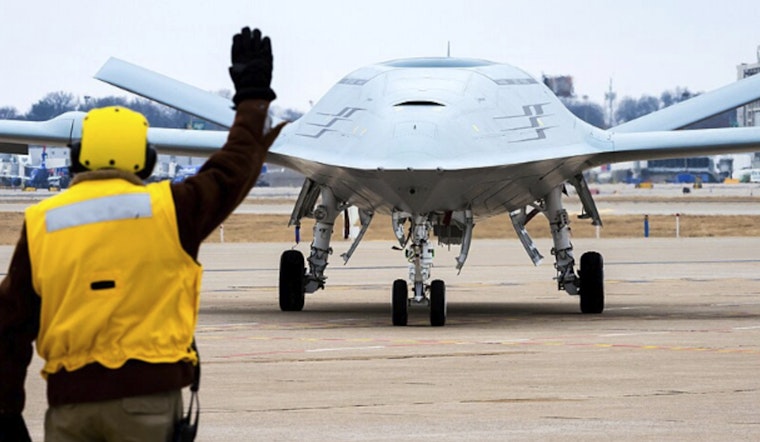 Navy’s Drone Tanker Takes Off Over Metro East In High-Stakes First Flight
