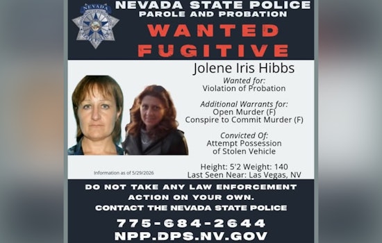 Nevada Parole Cops Hunt Las Vegas Fugitive Jolene Hibbs On Murder Warrants