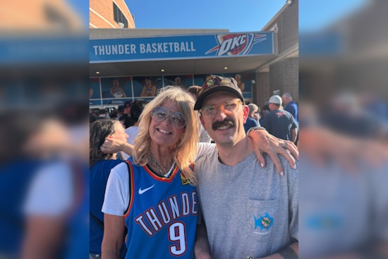 Nichols Hills Turns Into Sea Of ‘Love Stone’ Hoops For Fallen Thunder Fan