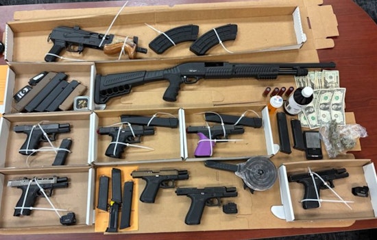 Nine Guns, Teen Suspect Nabbed In Charlotte East-Side Raid